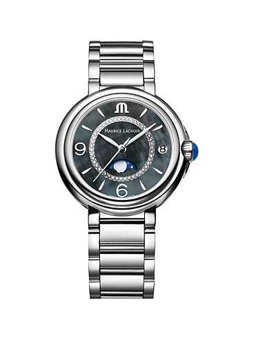 Maurice Lacroix Damenuhr Fiaba Date Moonphase FA1084-SS002-370-1